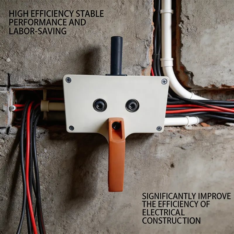 ⚡🛠️ Effortless Cable Pulling Tool for Drill – Smooth Wire Feeding Through Pipes & Tight Spaces 💪🔌